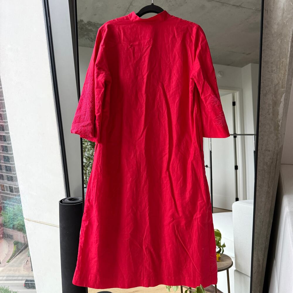 Tuckernuck Embroidered Caftan Dress - Picture 3 of 4